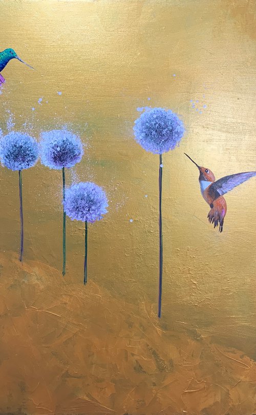 La Vie Est Belle ~ on Gold V by Laure Bury