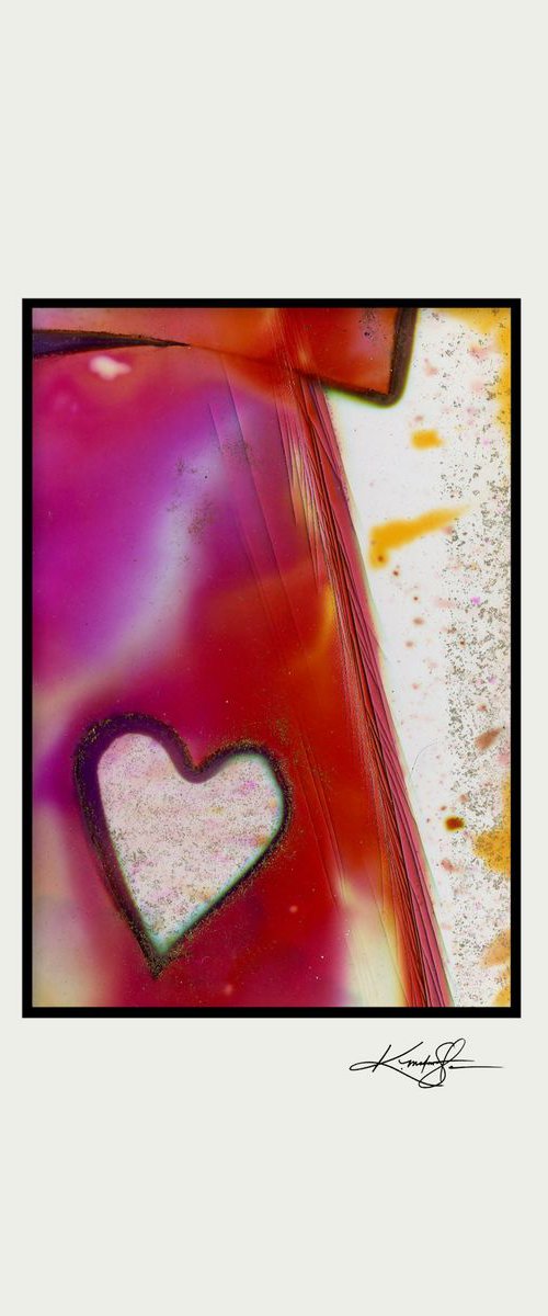 Magical Heart 891 - Abstract art by Kathy Morton Stanion by Kathy Morton Stanion