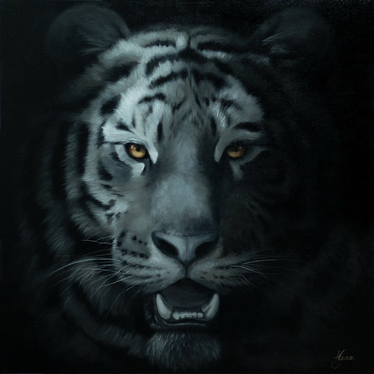 Black Tiger by Natalia Zhukova