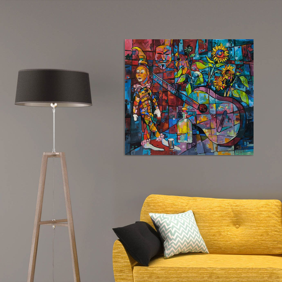 Masks, Music and Sunflowers