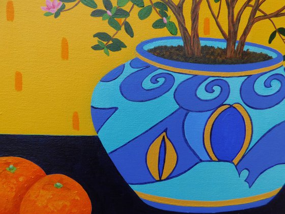 Still life with Azalea