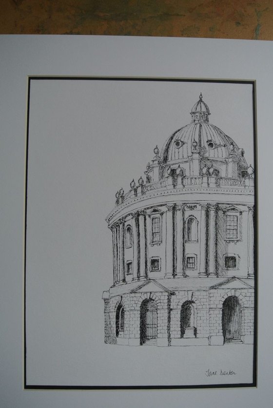 Radcliffe Camera, Oxford - An Original Ink Drawing