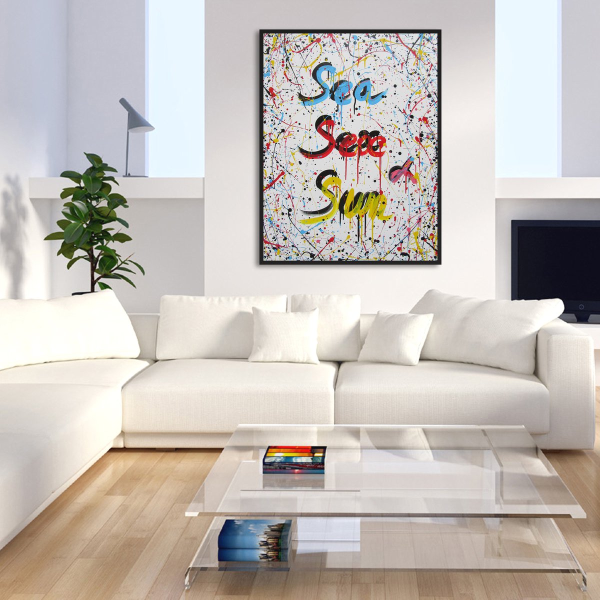 Sea, Sex And Sun By Isabelle Pelletane, 35 X 46, Artwork For Sale On Artfinder