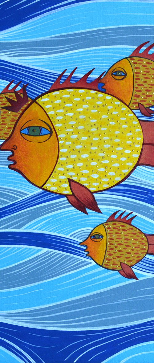 Fantasy fishes by Lidia Matviyenko /Lidikart/