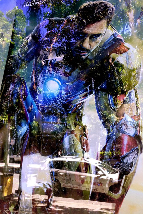 IRON MAN   (Limited edition  2/200) 12X8 by Laura Fitzpatrick