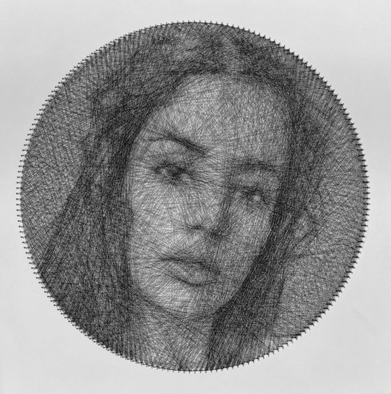 Armenian Venus String Portrait + Art Creation Video