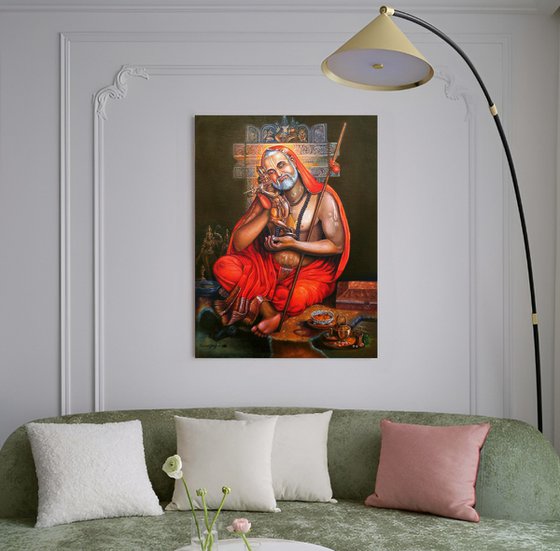 Portrait of Raghavendra Swami