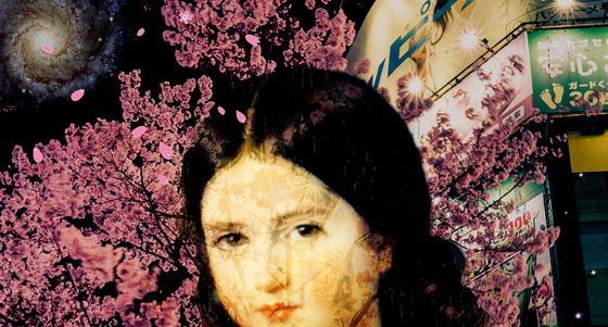 Victorian Girl with Sakura