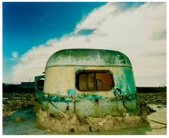 Eroded Trailer, Bombay Beach, Salton Sea, California