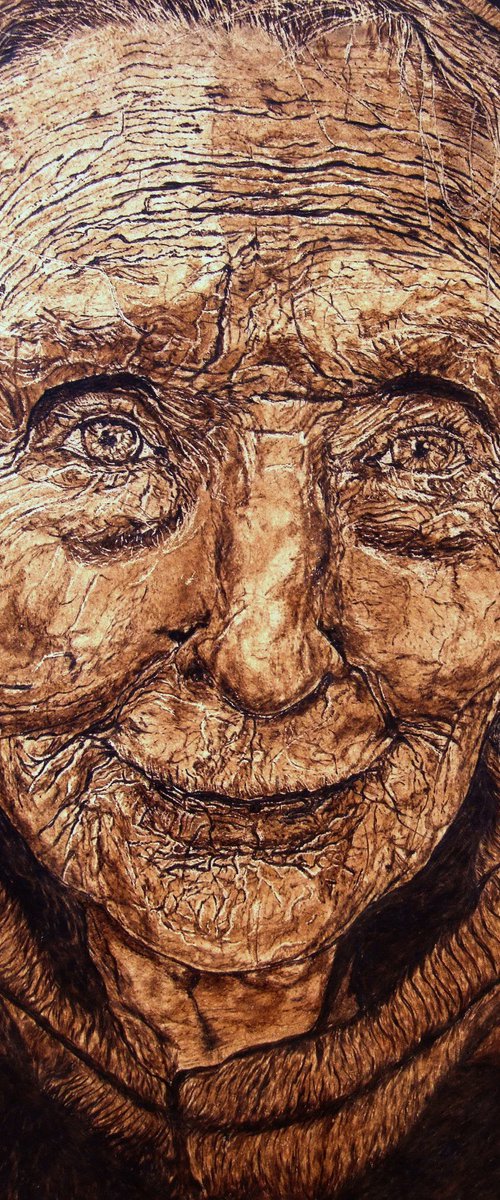 Beatitude by MILIS Pyrography