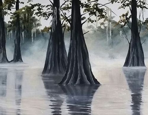 Cypress Swamp by Katrina Case
