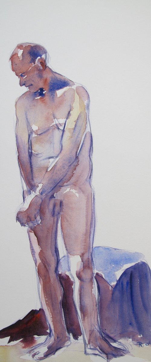 standing male nude by Rory O’Neill