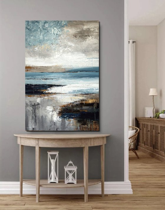 Light Across the Blue. Large Coastal