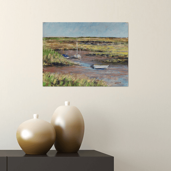 Boats at Brancaster Staithe