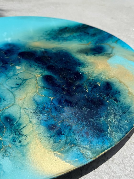 Golden Halo, Blue Depth #2