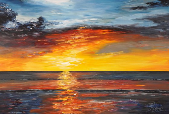 Clouds At Sunset D 1