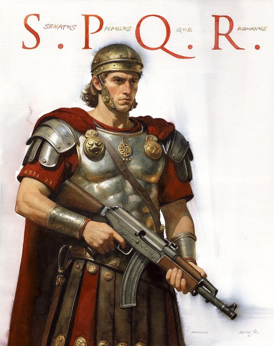 S. P. Q. R. - Senate and People of Rome