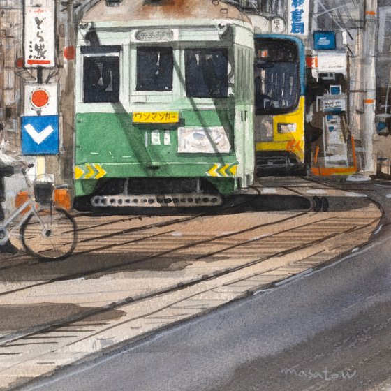 City Wires and Green Tram