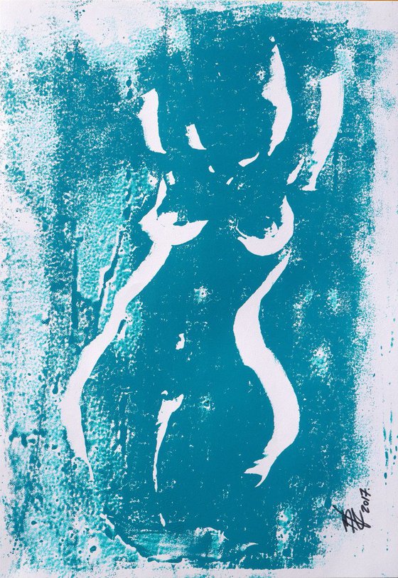 Nude monotype # 3