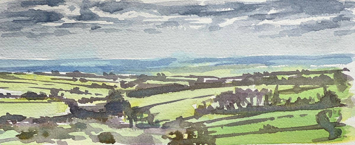 View from Bodmin Moor by Louise Gillard