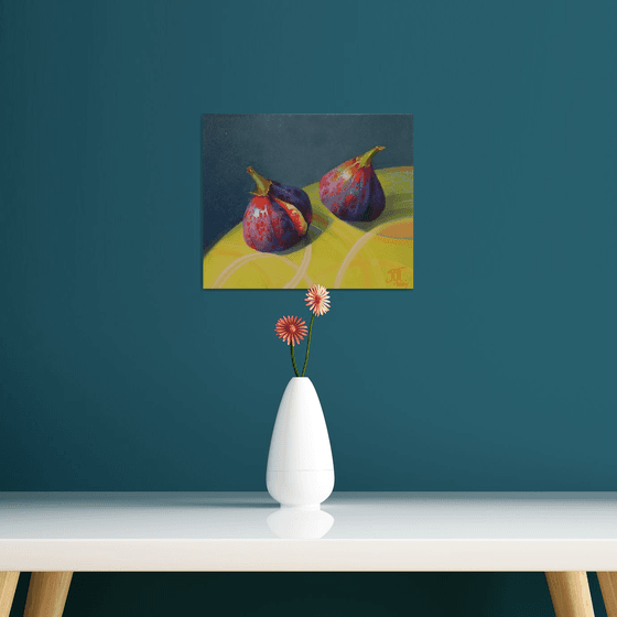 "Still life. Figs" Original art