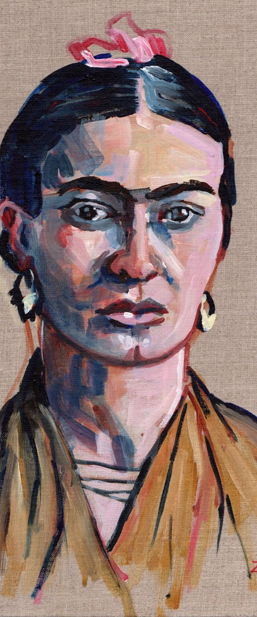 A sketch of Frida by Zoe Elizabeth Norman