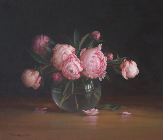Peonies from an abandoned garden