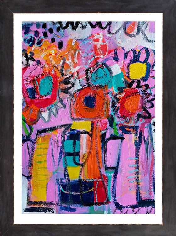 Still Life with Orange Vase
