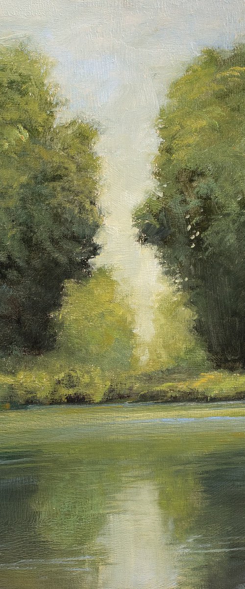 Pond Reflections 230718 by Don Bishop
