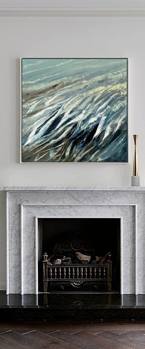 Wind IV 80×80cm. by Tigran Mamikonyan