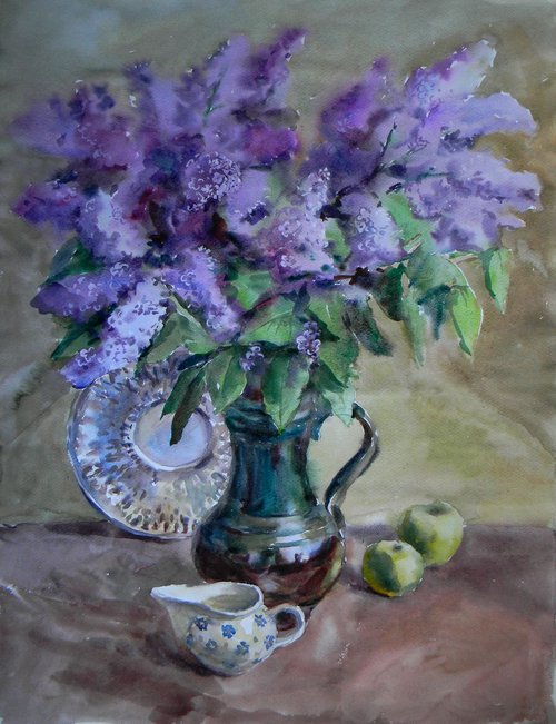 Once again about the lilac by Liudmyla Chemodanova