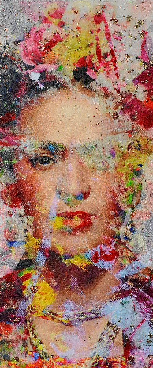 Frida Kahlo by Karin Vermeer