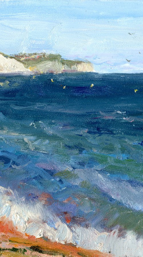 The sea beach in Rottingdean by Tanya Sun