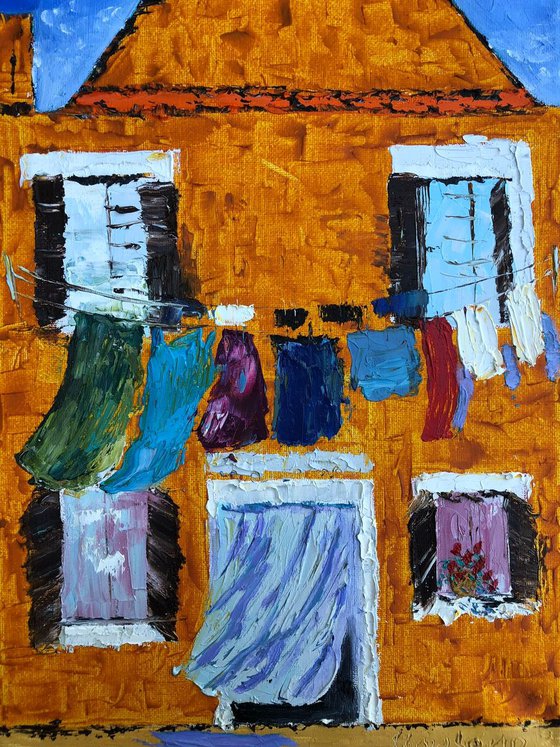Laundry day at Burano