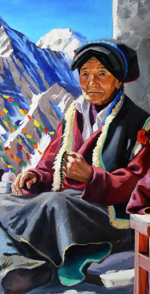 A usual day in Tibet by Serghei Ghetiu