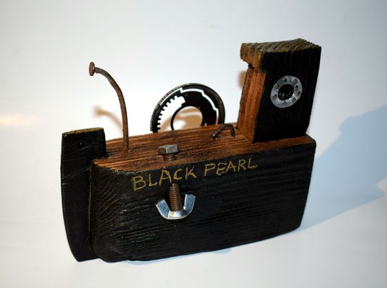 wooden ship "Black pearl"