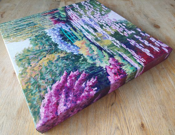 Monet's Bridge and Reflections