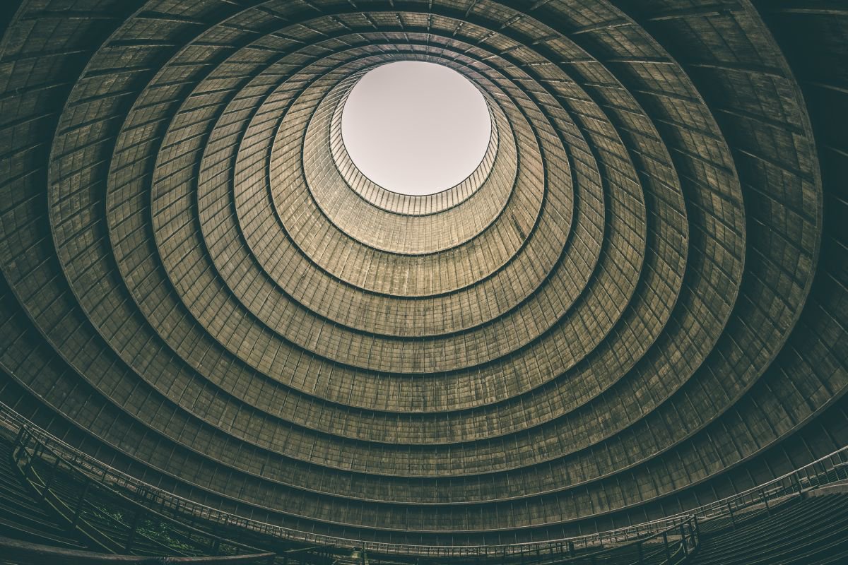 Cooling Tower I by Olga Vazquez