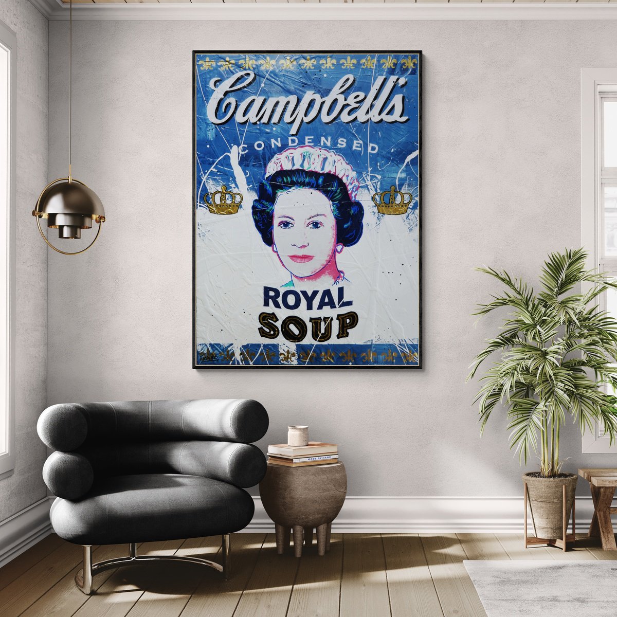 Urban And Pop Painting , Royalty By Franko, 39 X 55, Artwork For Sale On Artfinder
