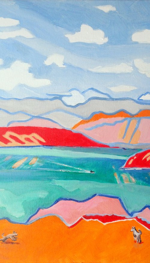 Verdon - Le Lac de Sainte-Croix by Chris Walker