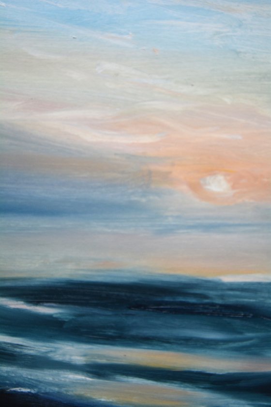 Sunrise A NEW CHANCE Painting seascape sea sunrise painting