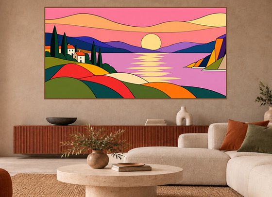 Mediterranean Landscape #44