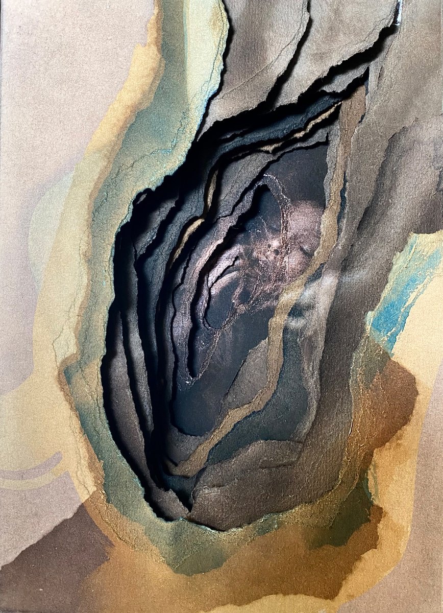 Illustrative Portrait Photograph By Ramona Zordini, 6 X 8", Guideline Routine 27, Original Artwork