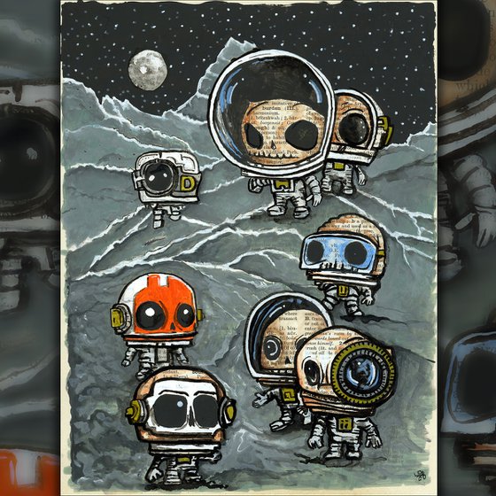 Space In My Mind II Lunar Crew