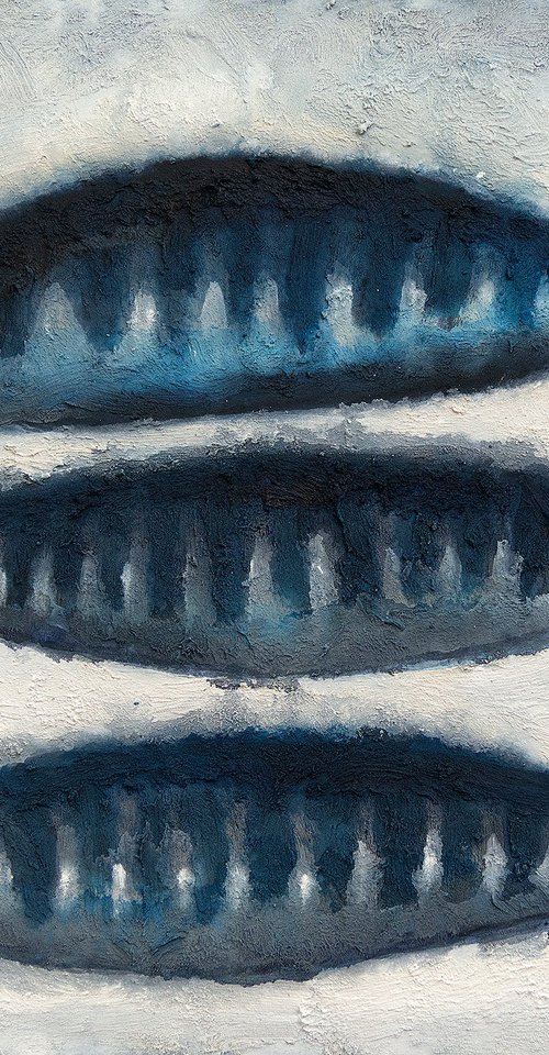 THREE MACKEREL (1392) by Mark Lloyd Williams