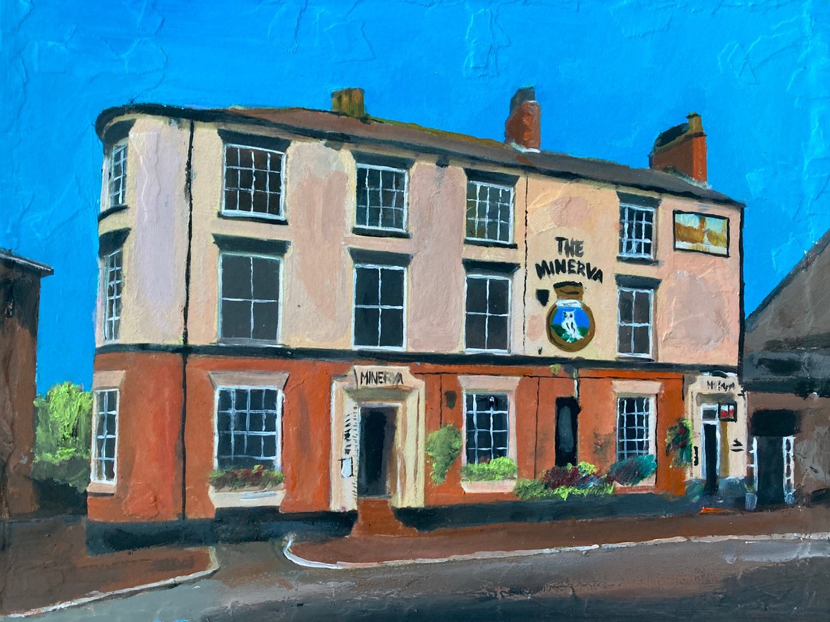 Iconic Pub In Hull By Andrew Reid Wildman, 12 X 10, Artwork For Sale On Artfinder