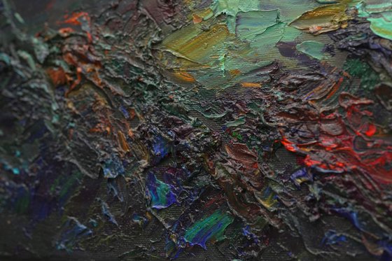 Mysterious Night over the river