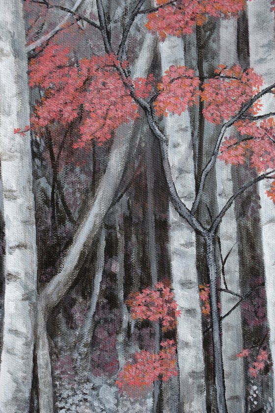 birch forest ( Original )