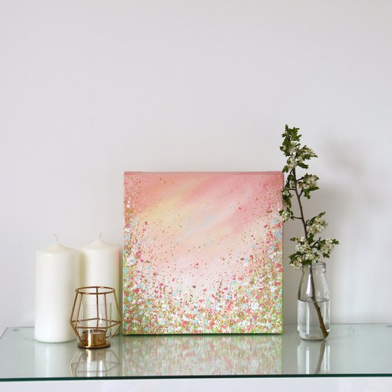 Floral Painting - Heart Full Of Hope