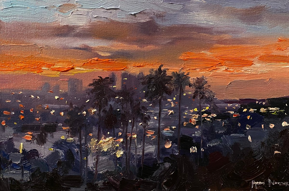 LA evening by Artem Grunyka